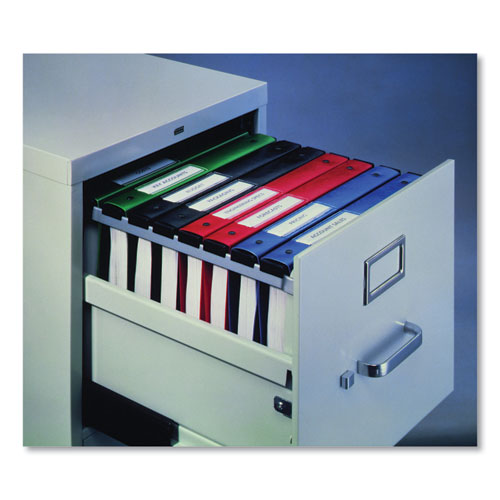 Image of Avery® Hanging Storage Flexible Non-View Binder With Round Rings, 3 Rings, 1" Capacity, 11 X 8.5, Black