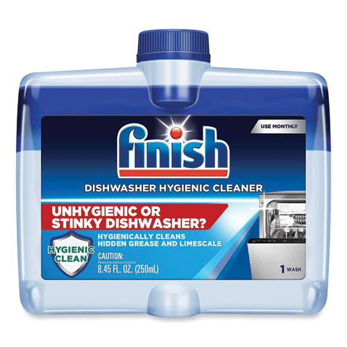 Image of FINISH® Dishwasher Cleaner, Fresh, 8.45 Oz Bottle, 6/carton