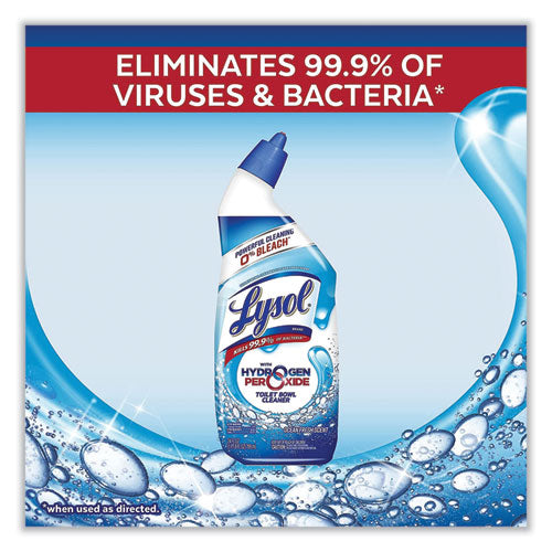Image of LYSOL® Brand Toilet Bowl Cleaner With Hydrogen Peroxide, Ocean Fresh Scent, 24 Oz, 9/carton