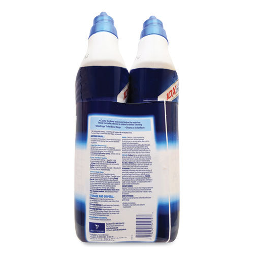 Image of LYSOL® Brand Disinfectant Toilet Bowl Cleaner, Atlantic Fresh, 24 oz Bottle, 2/Pack