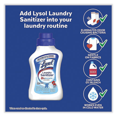 Image of LYSOL® Brand Laundry Sanitizer, Liquid, Crisp Linen, 90 Oz