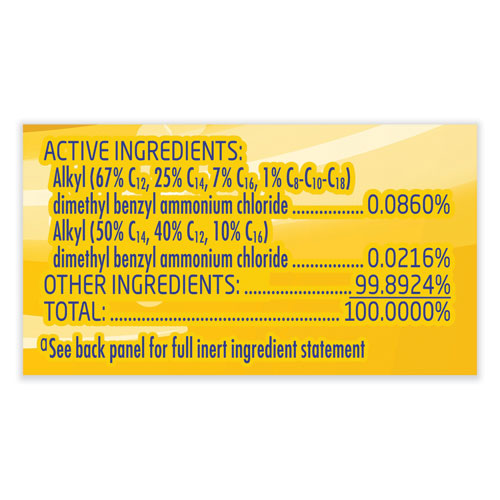 Image of Professional LYSOL® Brand Advanced Deep Clean All Purpose Cleaner, Lemon Breeze, 32 Oz Trigger Spray Bottle, 12/carton