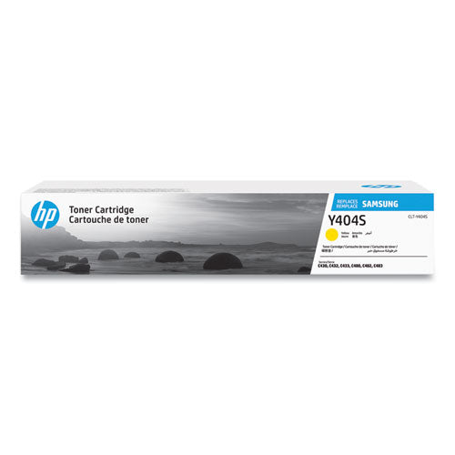 Image of HP Su448a (clt-Y404s) Toner, 1,000 Page-Yield, Yellow