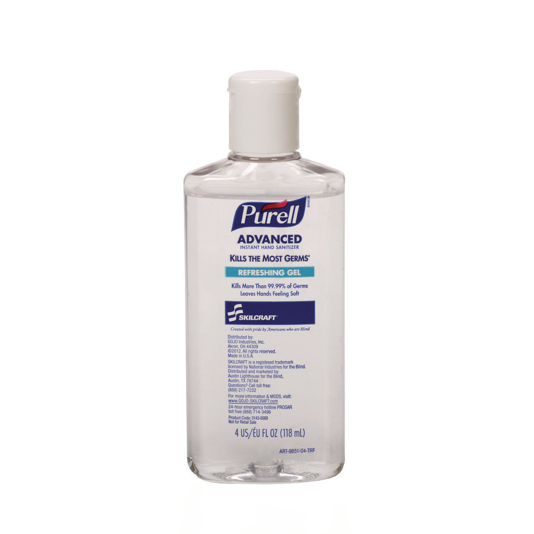 Image of Purell Skilcraft Advance Hand Sanitizer - Flip Cap Bottle - 4 oz