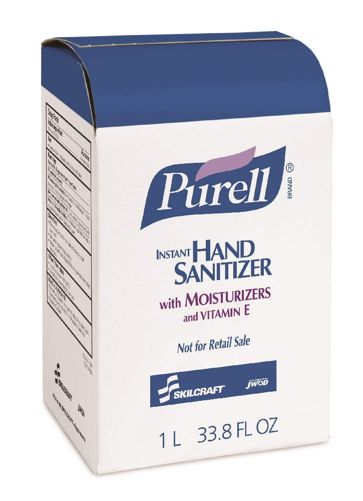 Image of Purell Skilcraft Advanced Instant Hand Sanitizer with Biobased Content, 1000 mL Dispenser Refill for 4510-01-521-9870