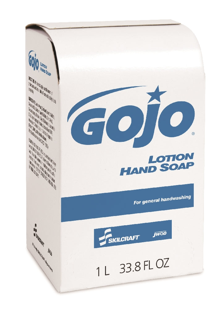 Image of Gojo Skilcraft Lotion Hand Soap, 1000 mL Dispenser Refill