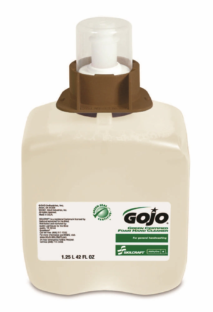 Image of Gojo Skilcraft Green Certified Foam Hand Cleaner