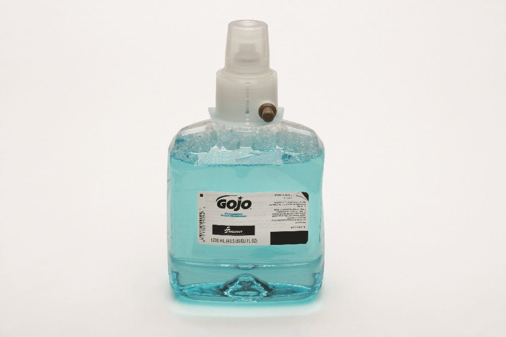 Image of Gojo Skilcraft LTX 12 Foam Hand Wash Refill, 1200 mL Dispenser Refill, Blue Pomeberry Scent