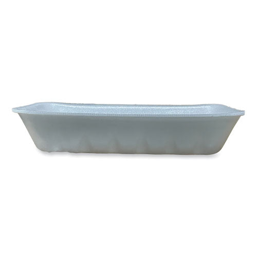 Image of GEN Meat Trays, #10K, 10.75 x 5.95 x 1.87, White, Foam, 250/Carton
