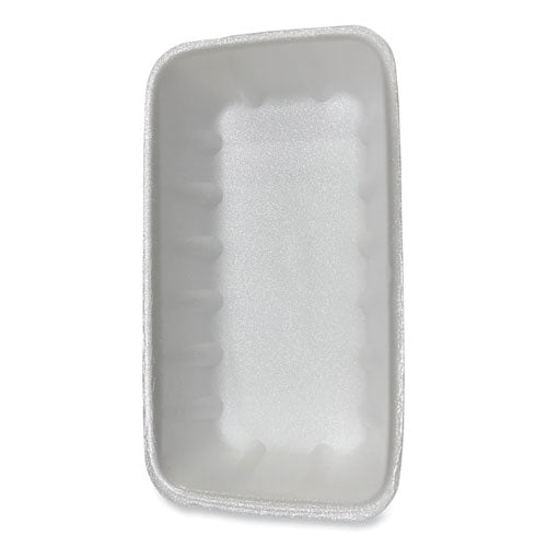 Image of GEN Meat Trays, #10K, 10.75 x 5.95 x 1.87, White, Foam, 250/Carton