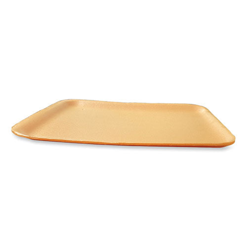 Image of GEN Meat Trays, 13.81 x 9.25 x 2.7, Yellow, Foam, 100/Carton