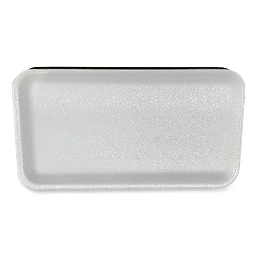 Image of GEN Meat Trays, #10S, 10.93 x 5.75 x 0.63, White, Foam, 500/Carton