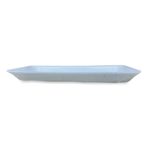 Image of GEN Meat Trays, #15P, 14.44 x 7.88 x 1.37, White, Foam, 200/Carton