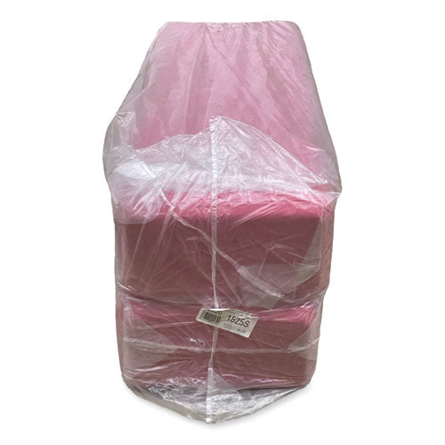 Image of GEN Meat Trays, #1525, 14.5 x 8 x 0.75, Pink, Foam, 250/Carton