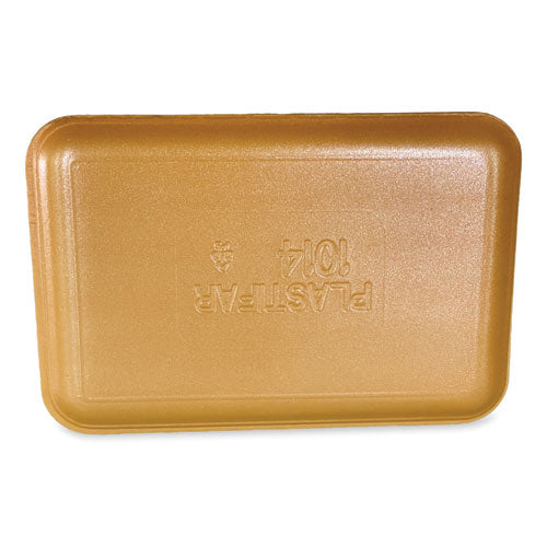 Image of GEN Meat Trays, 13.81 x 9.25 x 2.7, Yellow, Foam, 100/Carton
