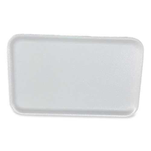 Image of GEN Meat Trays, #16S, 11.63 x 7.25 x 0.54, White, Foam, 250/Carton