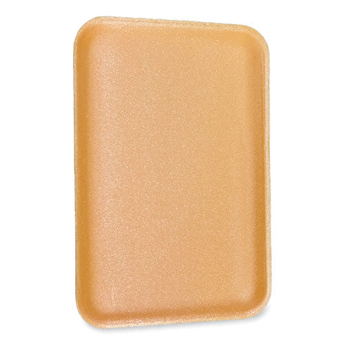 Image of GEN Meat Trays, 13.81 x 9.25 x 2.7, Yellow, Foam, 100/Carton