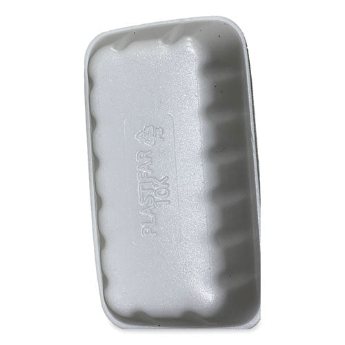 Image of GEN Meat Trays, #10K, 10.75 x 5.95 x 1.87, White, Foam, 250/Carton