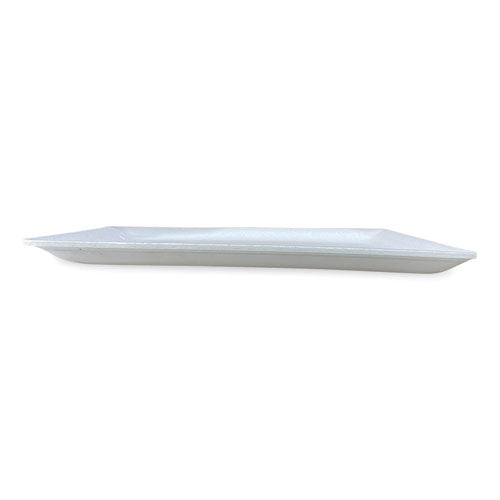 Image of GEN Meat Trays, #9P, 12.25 x 9.25 x 0.62, White, Foam, 200/Carton