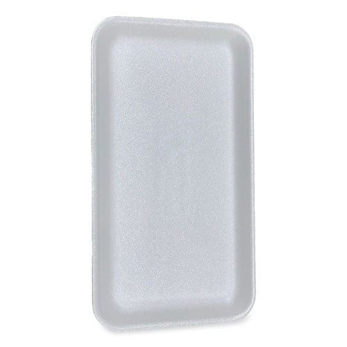 Image of GEN Meat Trays, #1525, 14.5 x 8 x 0.75, White, Foam, 250/Carton