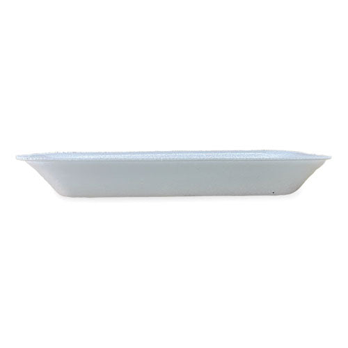 Image of GEN Meat Trays, #1.5, 8.38 x 3.94 x 1.1, White, Foam, 1,000/Carton