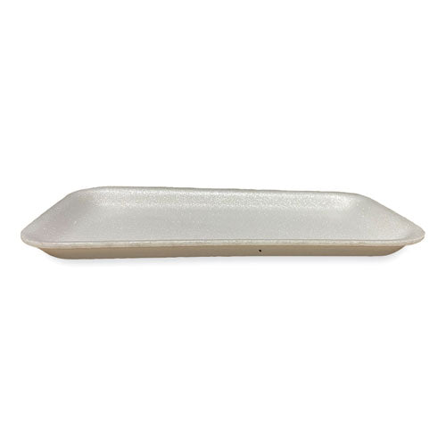 Image of GEN Meat Trays, #17S, 8.5 x 4.69 x 0.64, White, Foam, 500/Carton