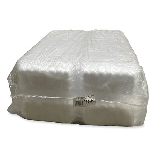 Image of GEN Meat Trays, #10K, 10.75 x 5.95 x 1.87, White, Foam, 250/Carton
