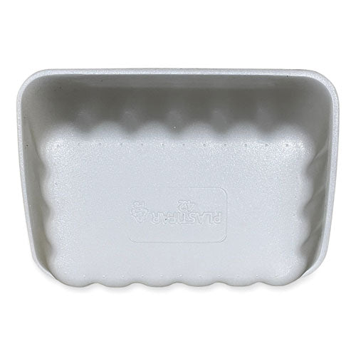 Image of GEN Meat Trays, #42K, 8.75 x 6.32 x 2.25, White, Foam, 252/Carton