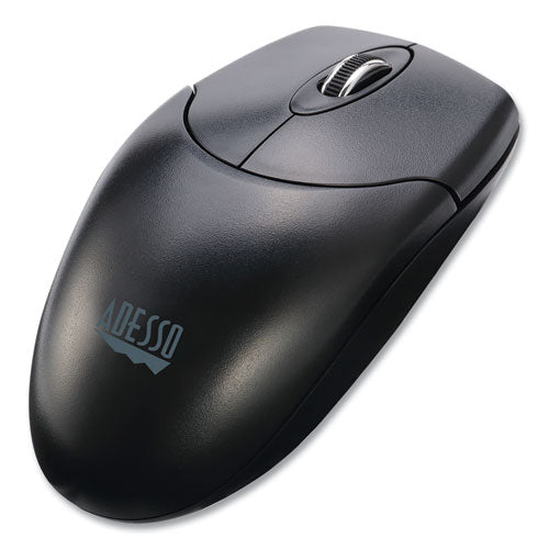 Image of Adesso Imouse M60 Antimicrobial Wireless Mouse, 2.4 Ghz Frequency/30 Ft Wireless Range, Left/right Hand Use, Black