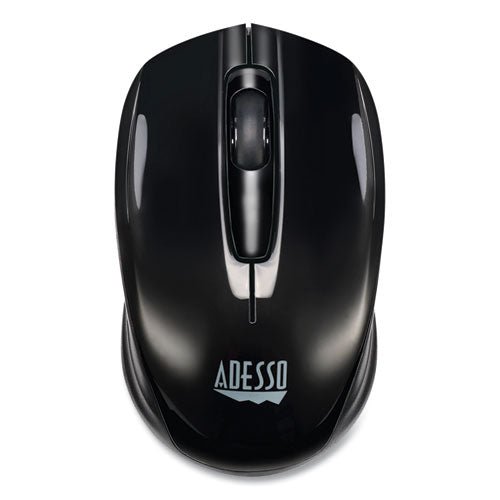 Image of Adesso Imouse S50 Wireless Mini Mouse, 2.4 Ghz Frequency/33 Ft Wireless Range, Left/right Hand Use, Black