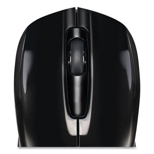 Image of Adesso Imouse S50 Wireless Mini Mouse, 2.4 Ghz Frequency/33 Ft Wireless Range, Left/right Hand Use, Black