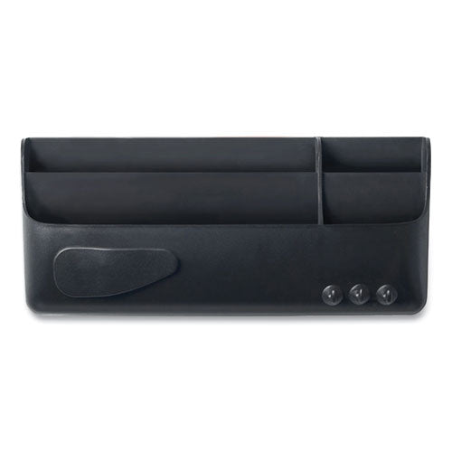 Image of MasterVision® Magnetic SmartBox Organizer, 9" x 4" x 4", Black