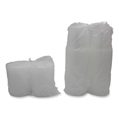 Image of GEN Plastic Deli Container with Lid, 24 oz, Clear, Plastic, 240/Carton