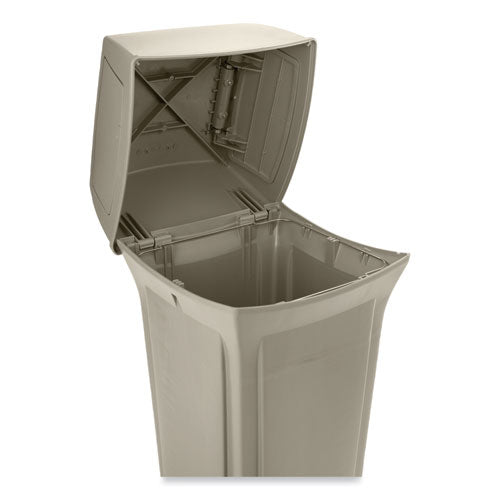 Image of Rubbermaid® Commercial Ranger Fire-Safe Container, 35 gal, Structural Foam, Beige