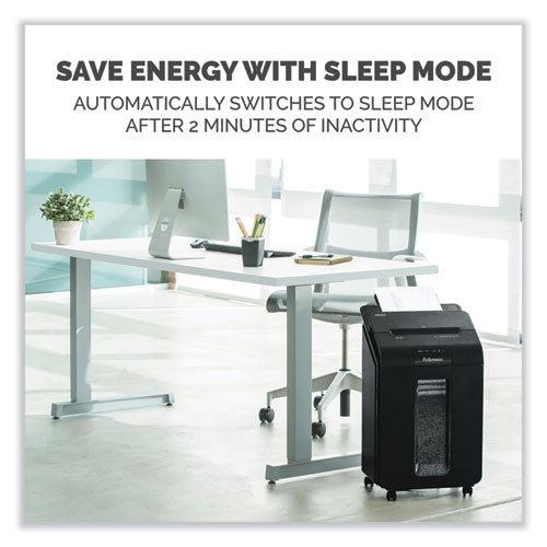 Image of Fellowes® Automax 100m Auto Feed Micro-Cut Shredder, 100 Auto/10 Manual Sheet Capacity
