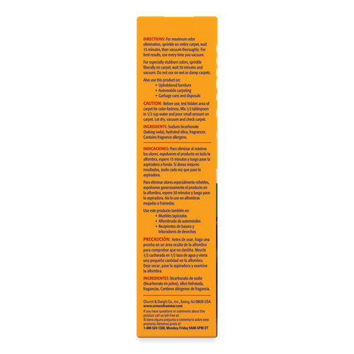 Image of Arm & Hammer Fresh Scentsations Carpet Odor Eliminator, Island Mist, 30 Oz Box, 6/carton