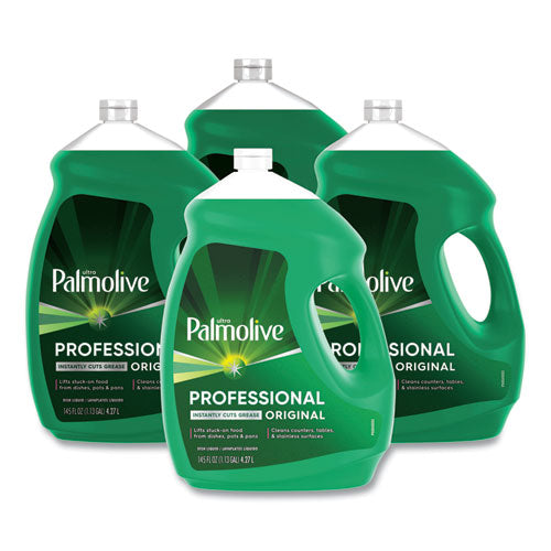 Image of Palmolive® Professional Dishwashing Liquid, Fresh Scent, 145 Oz Bottle, 4/carton