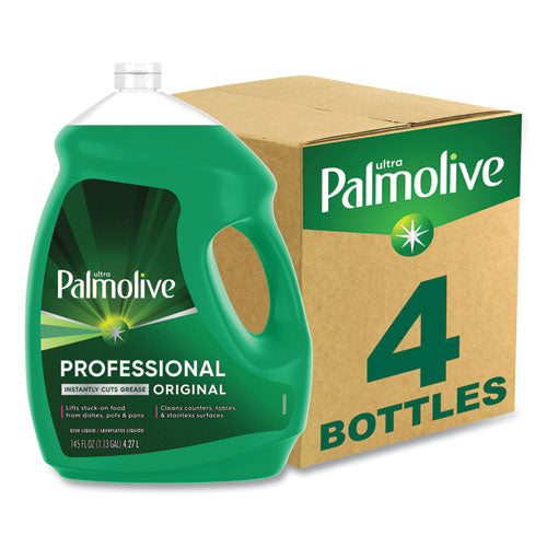 Image of Palmolive® Professional Dishwashing Liquid, Fresh Scent, 145 Oz Bottle, 4/carton