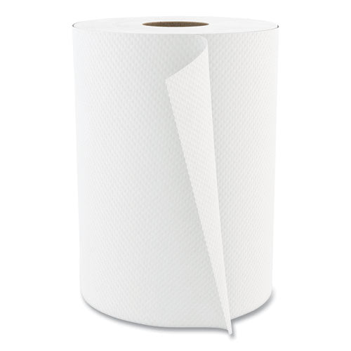Image of Cascades PRO Select Roll Paper Towels, 1-Ply, 7.88" X 350 Ft, White, 12 Rolls/carton