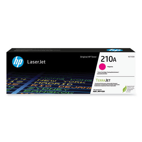 Image of HP Hp 210a, (w2103a) Magenta Original Laserjet Cartridge