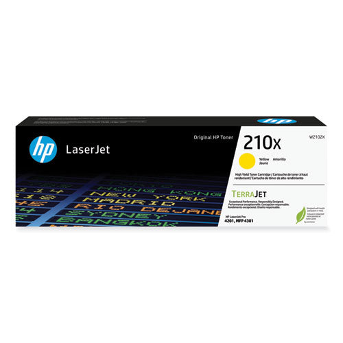 Image of HP Hp 210x, (w2102x) High-Yield Yellow Original Laserjet Toner Cartridge