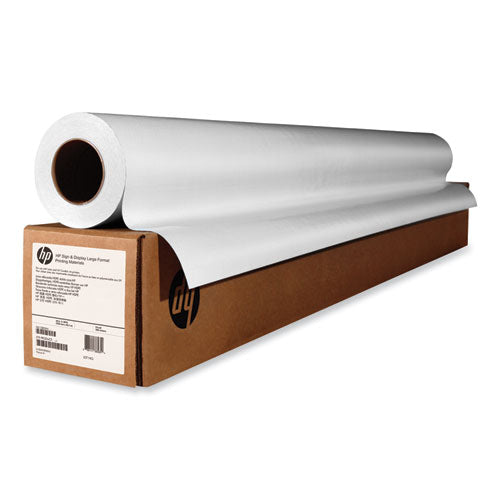 Image of HP Removable Adhesive Fabric Rolls, 12 Mil, 42" X 100 Ft, Matte, White
