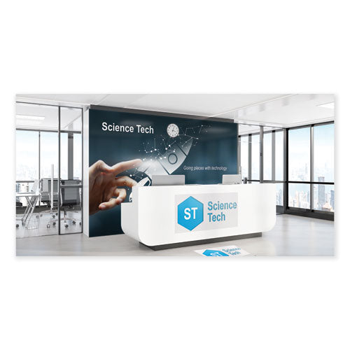Image of HP Removable Adhesive Fabric Rolls, 12 Mil, 36" X 100 Ft, Matte, White