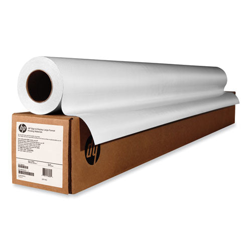 Image of HP Removable Adhesive Fabric Rolls, 12 Mil, 36" X 100 Ft, Matte, White