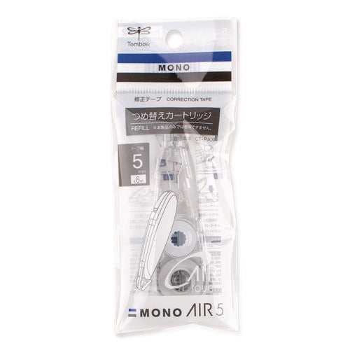 Image of Tombow® Mono Air Pen-Type Correction Tape, Refill, Clear Applicator, 0.19" X 236"