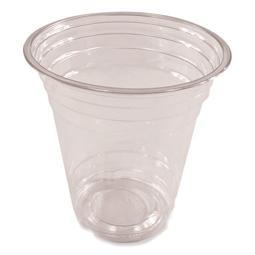 Image of Boardwalk® Clear Plastic PET Cups, 12 oz, 50/Pack