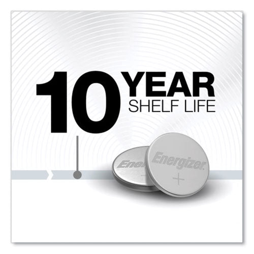 Image of Energizer® Industrial Lithium CR2032 Coin Battery with Tear-Strip Packaging, 3 V, 100/Box