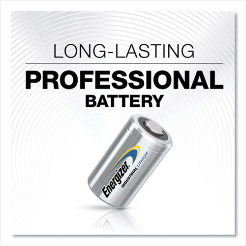 Image of Energizer® Industrial Lithium Cr2 Photo Battery, 3 V, 8/pack