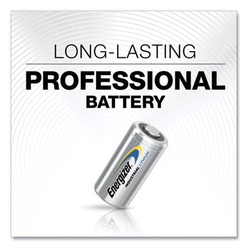 Image of Energizer® Industrial Lithium Cr123 Photo Battery, 3 V, 12/pack