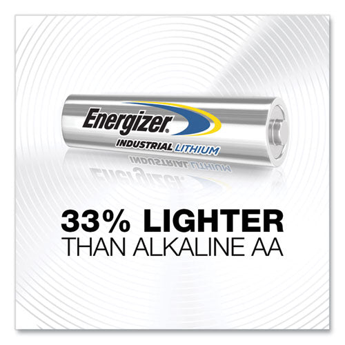 Image of Energizer® Industrial Lithium AA Battery, 1.5 V, 24/Box